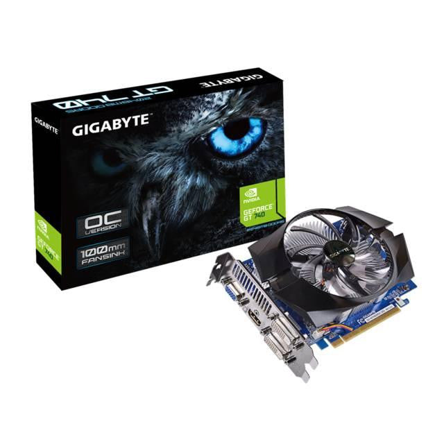 GIGABYTE NVIDIA GeForce GT 740 OC 2GB GDDR5 VGA-2DVI-HDMI PCI-Express Video Card