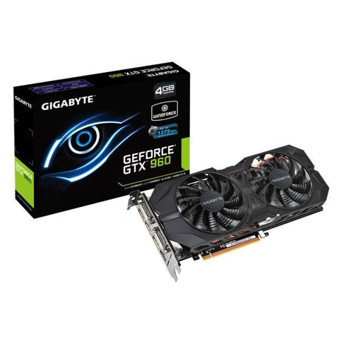 GIGABYTE NVIDIA GeForce GTX 960 OC 4GB GDDR5 2DVI-HDMI-3DisplayPort PCI-Express Video Card