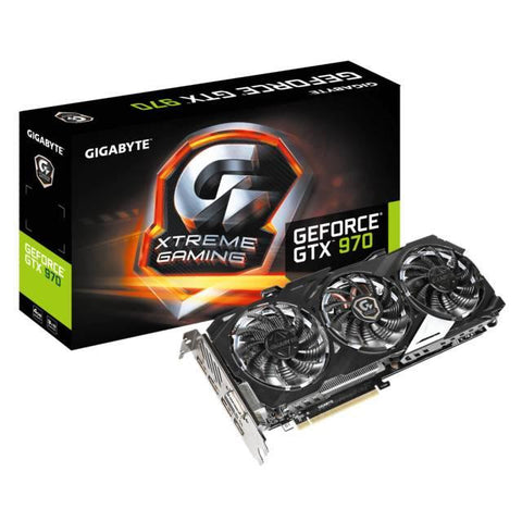 GIGABYTE NVIDIA GeForce GTX 970 Gaming 4GB GDDR5 DVI-HDMI-3DisplayPort PCI-Express Video Card