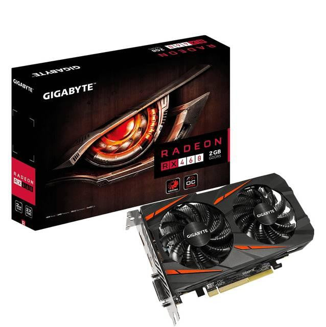 GIGABYTE AMD Radeon RX 460 WINDFORCE OC 2GB GDDR5 DVI-HDMI-DisplayPort PCI-Express Video Card