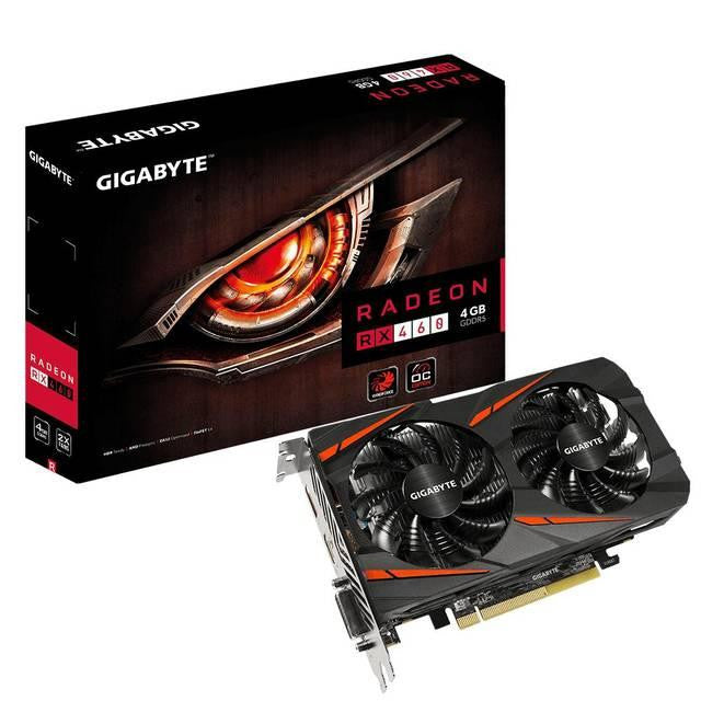 GIGABYTE AMD Radeon RX 460 WINDFORCE OC 4GB GDDR5 DVI-HDMI-DisplayPort PCI-Express Video Card