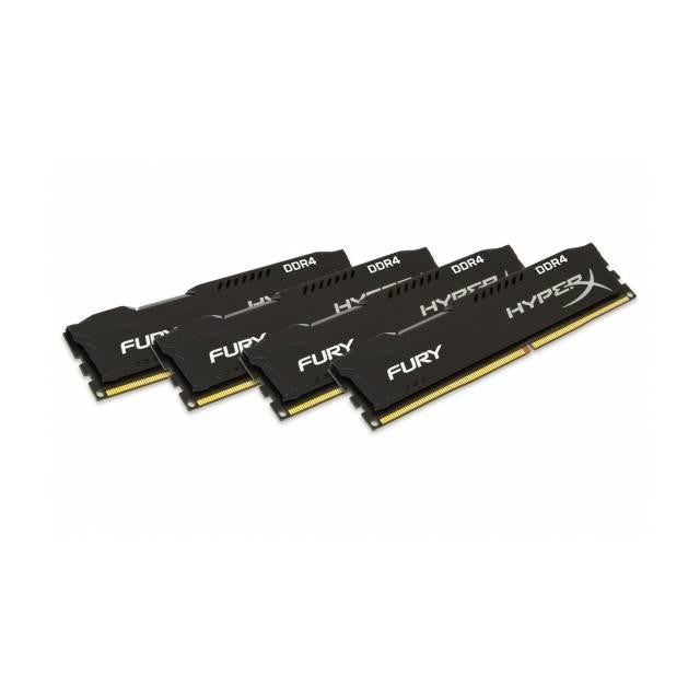 Kingston HyperX Fury Black HX421C14FBK4-64 DDR4-2133 64GB(4x16GB)-2Gx64 CL14 Memory Kit