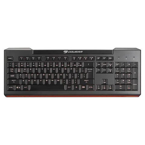 Cougar 200K KBC200-WXNMB LED Backlight Wired USB Gaming Keyboard w- Scissor Key Switch (Black)