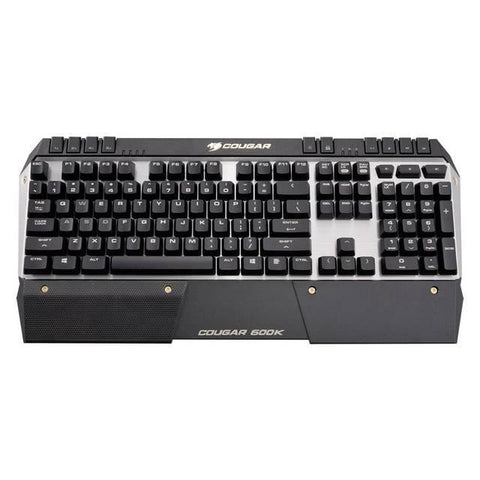 Cougar 600K KBC600-2IS Wired USB Aluminum Mechanical Keyboard w- Cherry MX Black Switch (Black)