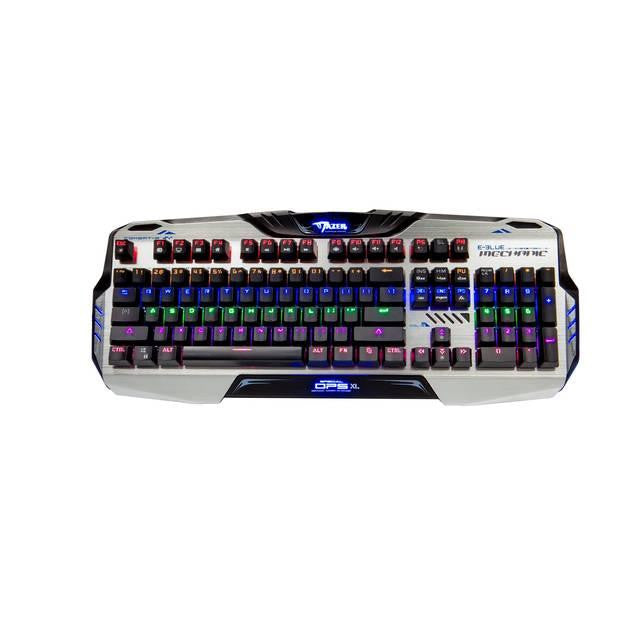 E-BLUE EKM729BGUS-IU OPS XL Full Metal Pro-Mechanical RGB Gaming Keyboard (Black)