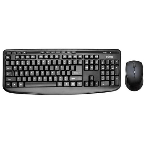 iMicro M610 BLACK Wireless Keyboard & Mouse Combo (Black)