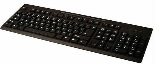 iMicro KB-US819SB Basic Wired USB Spanish Keyboard (Black)