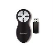 Kensington K33373US 2.4GHz Wireless Presenter (Black-Chrome)