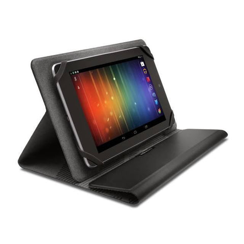 Kensington K97224WW Portafolio Fit Universal Folio Case for 7-8" Tablets (Black)