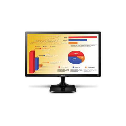 LG Electronics 24MC37D-B 24 inch Widescreen 5,000,000:1 5ms VGA-DVI LED LCD Monitor (Black)