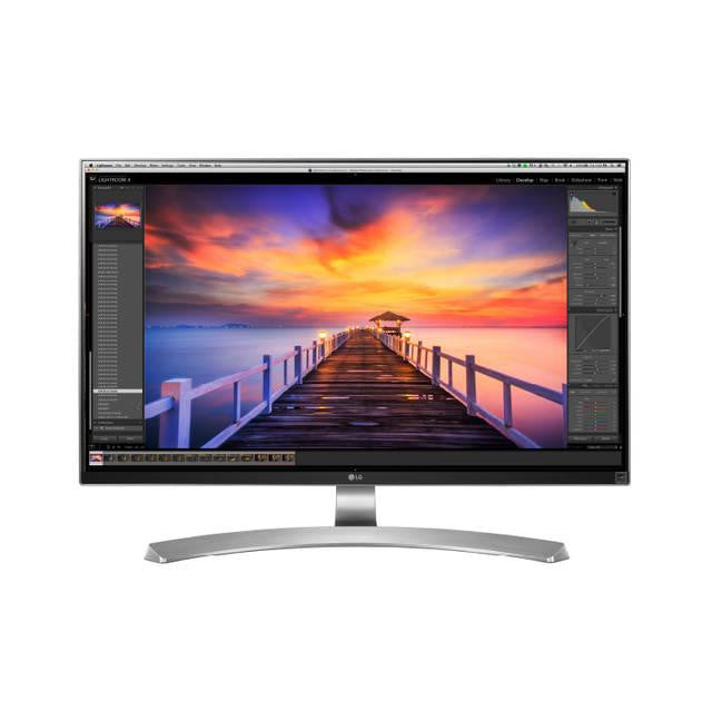 LG Electronics 27MU88-W 27 inch 5,000,000:1 5ms HDMI-DisplayPort-USB LED LCD Monitor (Black)