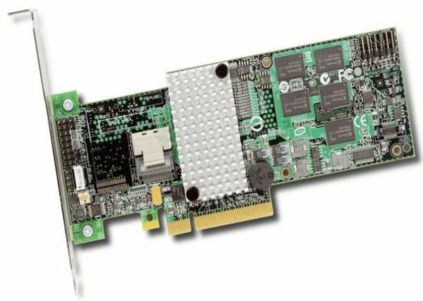 Broadcom LSI MegaRAID SAS 9260-4i 4-Port 6Gb-s Internal PCI-Express SGL RAID Adapter