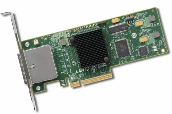 Broadcom LSI 9200-8E 8-Port 6Gb-s SAS-SATA PCI-Express x8 External Host Bus Adapter