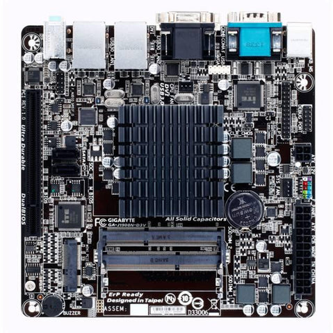 GIGABYTE GA-J1900N-D3V-B Intel Celeron J1900 2.0GHz- DDR3L- USB3.0- A&V&2GbE- Mini-ITX Motherboard & CPU Combo