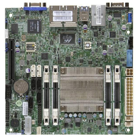 Supermicro A1SRI-2558F-B Intel Atom C2558- DDR3- SATA3USB3.0- V&4GbE- Mini-ITX Motherboard & CPU Combo