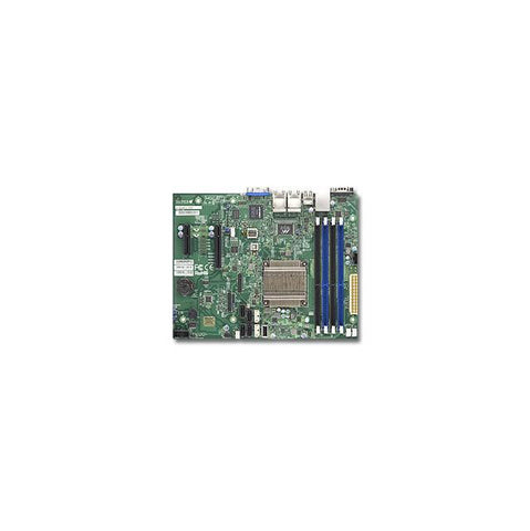 Supermicro A1SRM-2758F-O Intel Atom C2758- DDR3- SATA3- V&4GbE- MicroATX Motherboard & CPU Combo