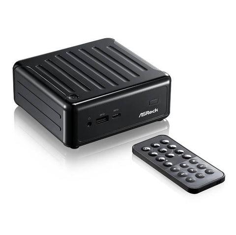 ASRock BEEBOX J3160 Intel Celeron J3160- WiFi- A&GbE- PC Barebone System (Black)