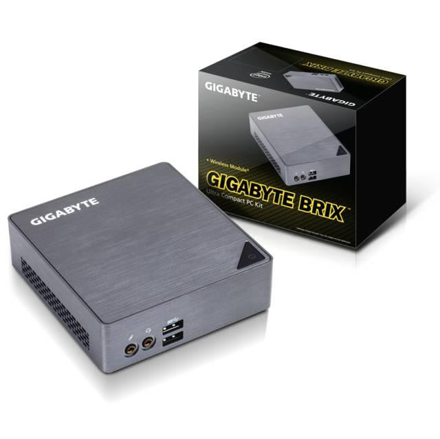 GIGABYTE GB-BXI5-6200 Intel Core i5-6200U 2.3GHz- WiFi- A&V&GbE- Mini PC Barebone System