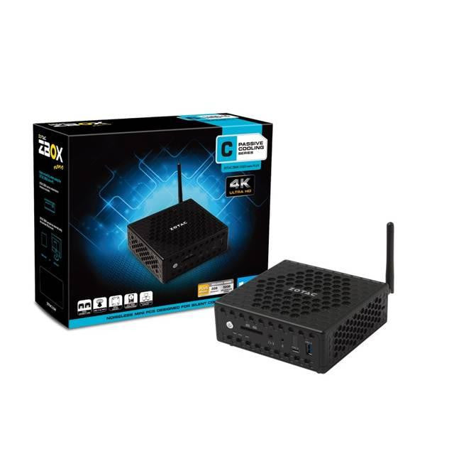 ZOTAC ZBOX-CI323NANO-U-W2B Intel Celeron N3150 1.6GHz- 8GB DDR3L- 32GB SSD- No ODD- Windows 10 Home Mini PC