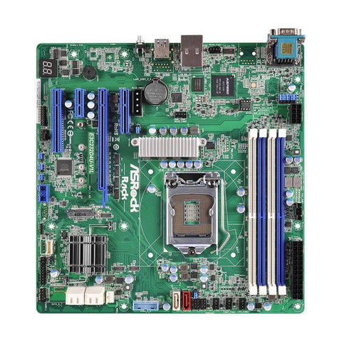 ASRock Rack E3C232D4U-V1L LGA1151- Intel C232- DDR4- SATA3USB3.0- V&GbE- MicroATX Server Motherboard