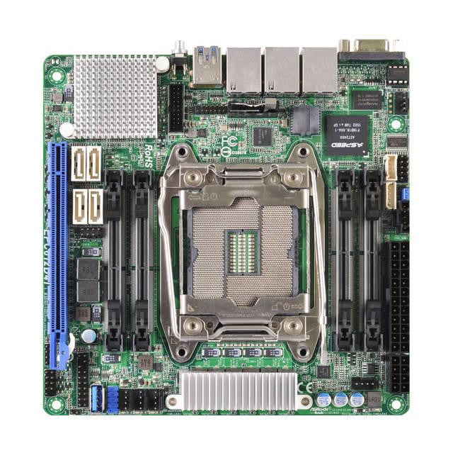 ASRock Rack EPC612D4I Dual LGA2011-v3- Intel C612- DDR4- SATA3&USB3.0- V&2GbE- Mini-ITX Server Motherboard