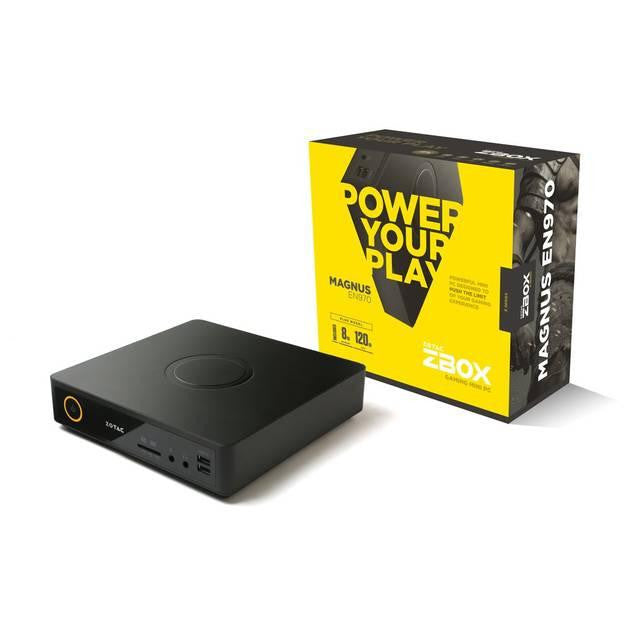 ZOTAC ZBOX-EN970-P-U Intel Core i5-5200U 2.2GHz- 8GB DDR3L- 120GB SSD- WiFi- V&2GbE- Mini PC w- No OS