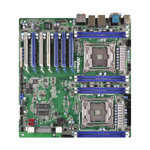 ASRock Rack EP2C612 WS Dual LGA2011-v3- Intel C612- DDR4- Quad CrossFireX & 4-Way SLI- SATA3&USB3.0- A&V&2GbE- SSI EEB Server Motherboard