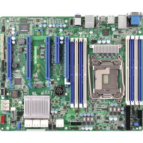 ASRock Rack EPC612D8A-TB LGA2011-v3- Intel C612- DDR4- SATA3&USB3.0- A&V&2GbE- ATX Server Motherboard