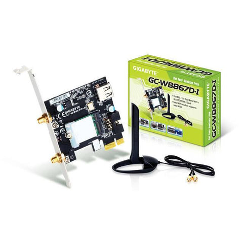 GIGABYTE GC-WB867D-I REV 4.2 Exclusive Bluetooth 4.2-WiFi Expansion Card