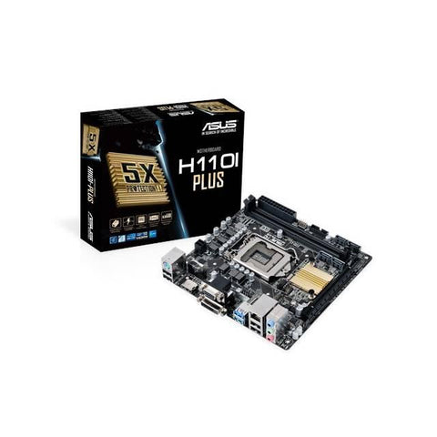 Asus H110I-PLUS-CSM LGA1151- Intel H110- DDR4- SATA3&USB3.0- A&GbE- Mini-ITX Motherboard