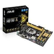 Asus H81M-A LGA1150- Intel H81- DDR3- SATA3&USB3.0- A&GbE- MicroATX Motherboard