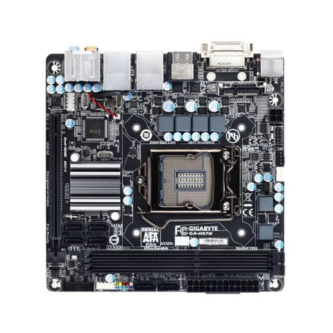 GIGABYTE GA-H97N-B LGA1150- Intel H97- DDR3- SATA3&USB3.0- A&2GbE- Mini-ITX Motherboard