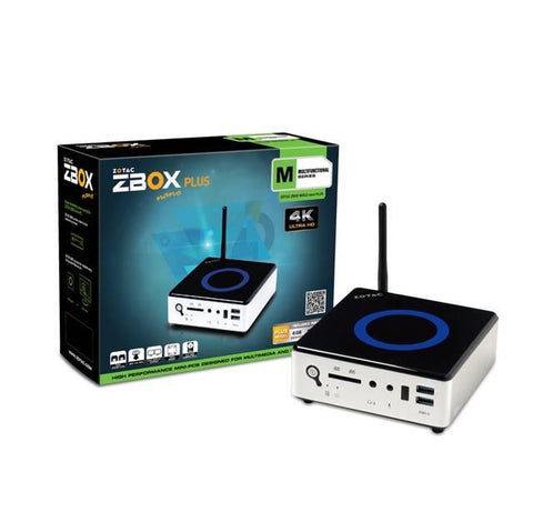 ZOTAC ZBOX-MI542NANO-P-U Intel Core i5-5200U 2.2GHz- 4GB DDR3L- 500GB HDD- WiFi- A&V&2GbE- Mini PC w- No OS