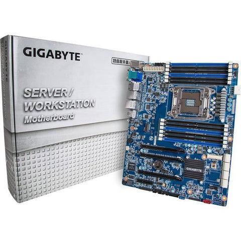 GIGABYTE MU70-SU0 LGA2011-v3- Intel C612- DDR4- SATA3&USB3.0- V&5GbE- ATX Server Motherboard