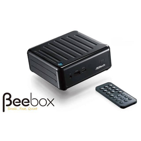 ASRock BEEBOX N3000-B-BB Intel N3000- WiFi- A&GbE- PC Barebone System (Black)