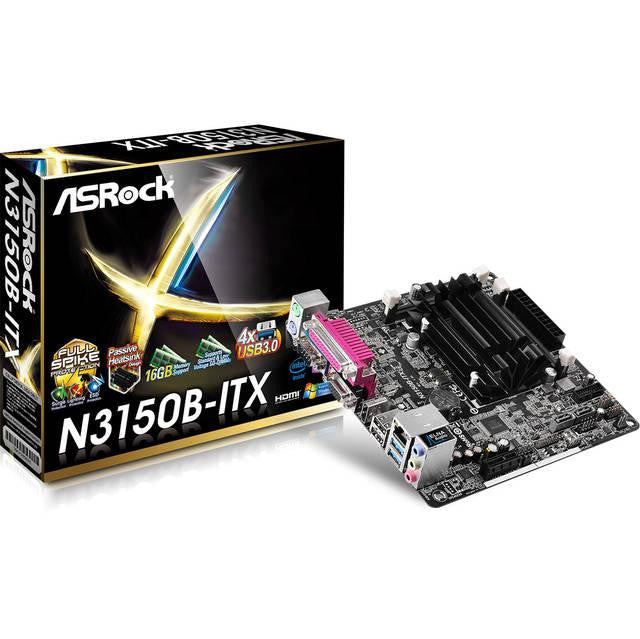 ASRock N3150B-ITX Intel Celeron N3150- DDR3- SATA3&USB3.0- A&V&GbE- Mini-ITX Motherboard & CPU Combo