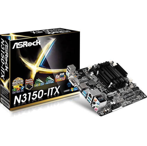 ASRock N3150-ITX Intel Celeron N3150- DDR3- SATA3&USB3.0- A&V&GbE- Mini-ITX Motherboard & CPU Combo