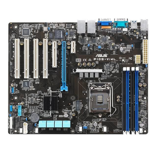 ASUS P10S-V-4L LGA1151- Intel C236- DDR4- SATA3&USB3.0- V&4GbE- ATX Server Motherboard