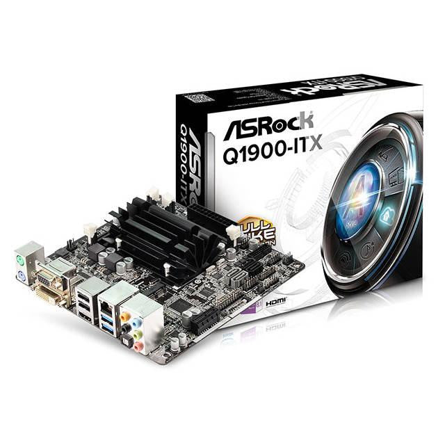 ASRock Q1900-ITX Intel J1900 2.0GHz- DDR3- SATA3&USB3.0- A&V&GbE- Mini-ITX Motherboard & CPU Combo