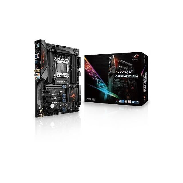 Asus STRIX X99 GAMING LGA2011-v3- Intel X99- DDR4- 3-Way CrossFireX & 3-Way SLI- SATA3&USB3.1- M.2&U.2&SATA Express- WiFi- A&GbE- ATX Motherboard