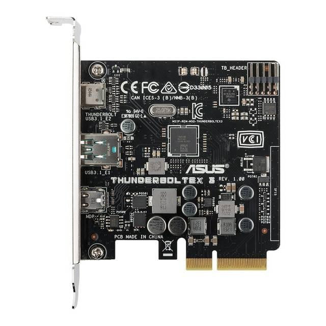 ASUS THUNDERBOLTEX 3 Expansion Card for ASUS Z170 and X99 Motherboards