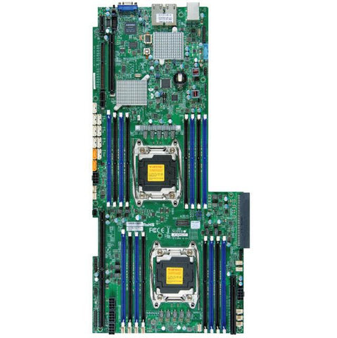 Supermicro X10DRG-H-B Dual LGA2011- Intel C612- DDR4- SATA3&USB3.0- V&2GbE- Proprietary Server Motherboard