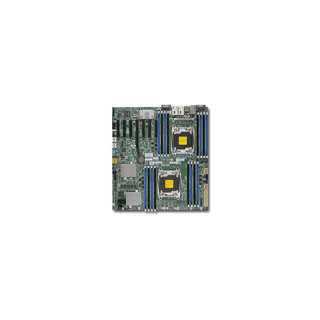 Supermicro X10DRH-C-B Dual LGA2011- Intel C612- DDR4- SATA3&SAS3&USB3.0- V&2GbE- EATX Server Motherboard