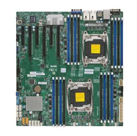 Supermicro X10DRI-O Dual LGA2011- Intel C612- DDR4- SATA3&USB3.0- V&2GbE- EATX Server Motherboard