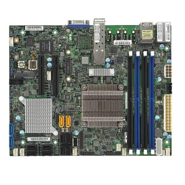 Supermicro X10SDV-7TP4F-O Intel Xeon D-1537- DDR4- SATA3&USB3.0- V&4GbE- FlexATX Motherboard & CPU Combo