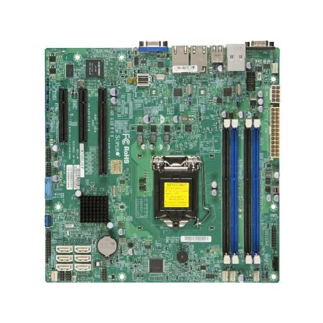 Supermicro X10SLH-F-O LGA1150- Intel C226 PCH- DDR3- SATA3&USB3.0- V&2GbE- MicroATX Server Motherboard