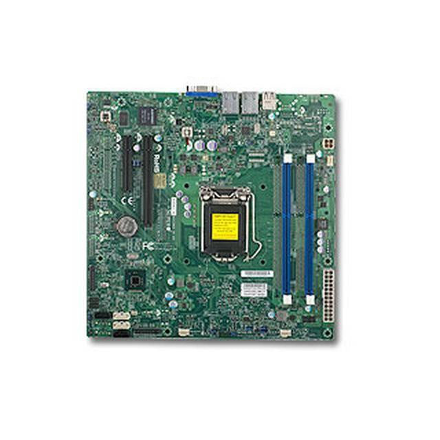 Supermicro X10SLL-SF-B LGA1150- Intel C222 PCH- DDR3- SATA3- V&2GbE- MicroATX Server Motherboard