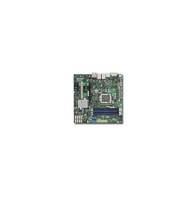 Supermicro X11SAE-M-B LGA1151- Intel C236- DDR4- SATA3&USB3.1- A&2GbE- MicroATX Motherboard