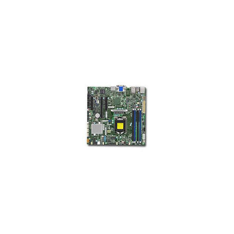 Supermicro X11SSZ-QF-B LGA1151- Intel Q170- DDR4- SATA3&USB3.0- A&V&2GbE- MicroATX Motherboard