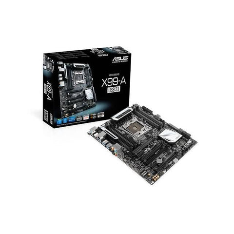 Asus X99-A-USB 3.1 LGA2011-v3- Intel X99- DDR4- Quad CrossFireX & Quad SLI- SATA3&USB3.1- M.2&SATA Express- A&GbE- ATX Motherboard